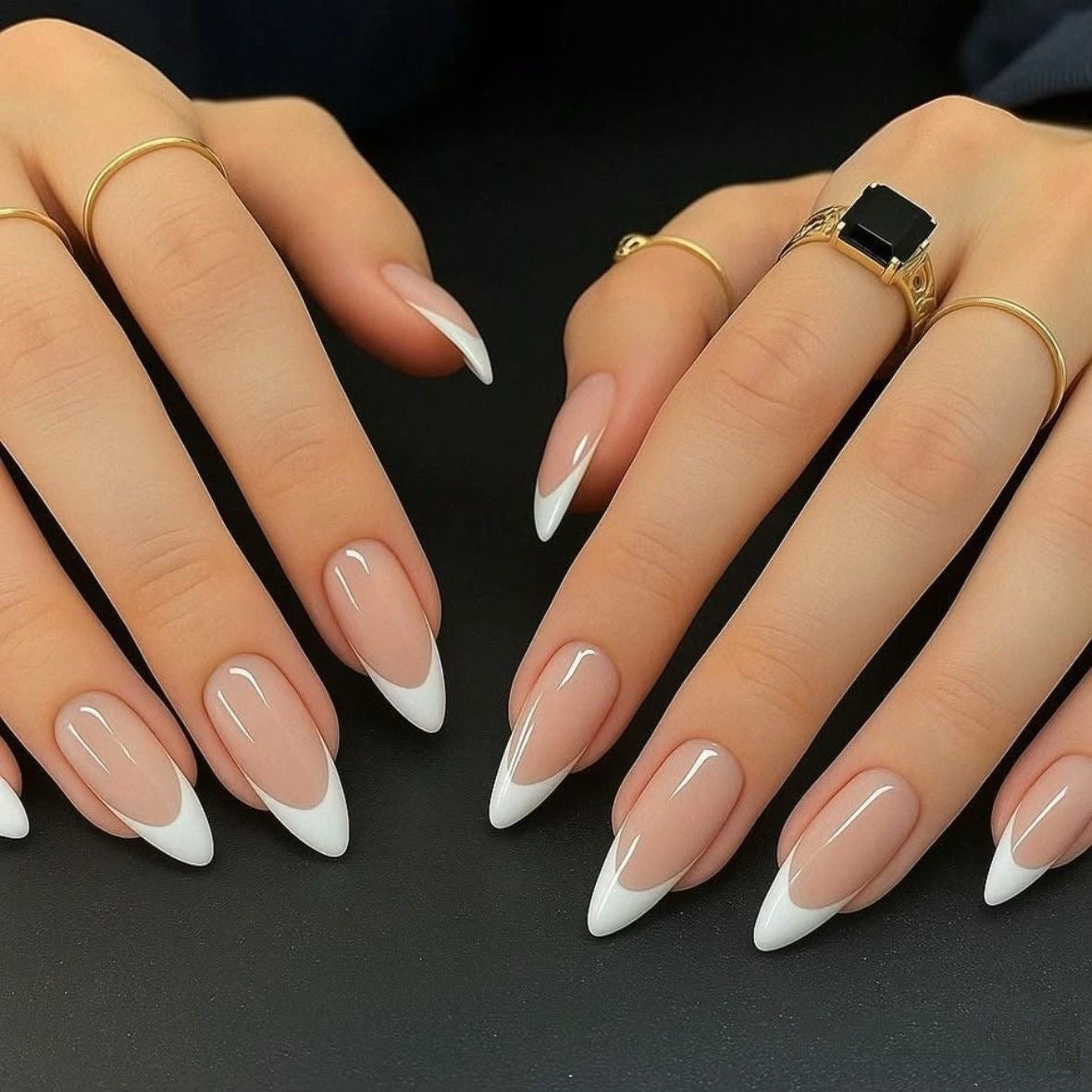 Elegante und Stilvolle French-Design Nagelkunst Brehn