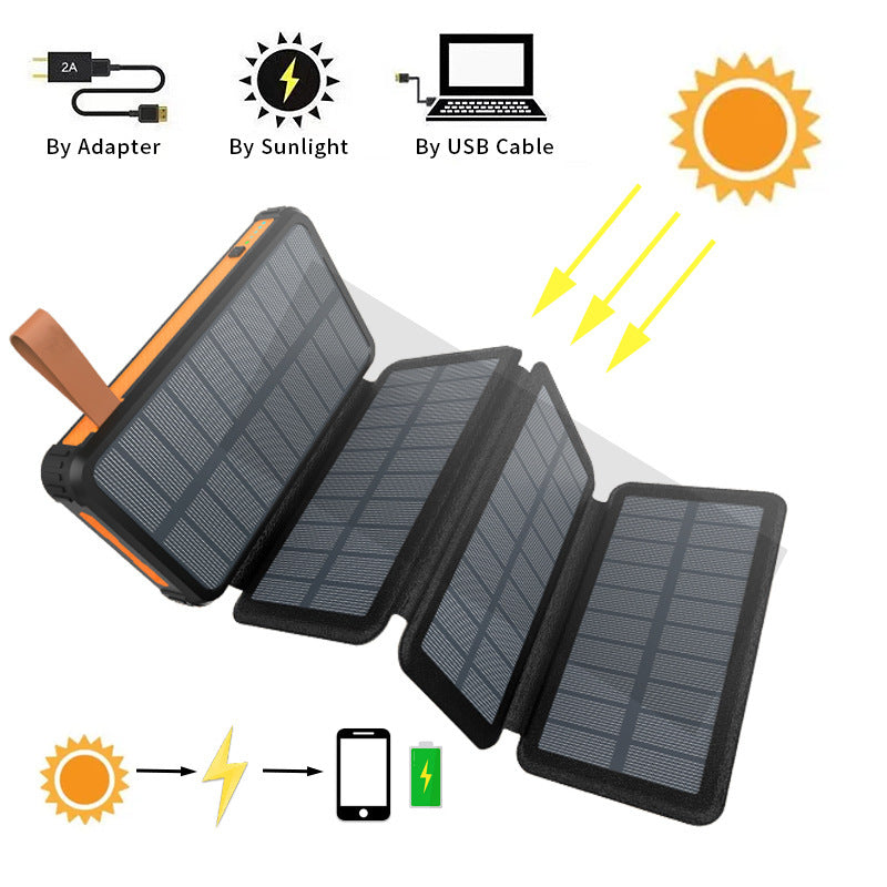 Hochleistungs-Solar-Powerbank mit Multi-Ladeoptionen Brehn