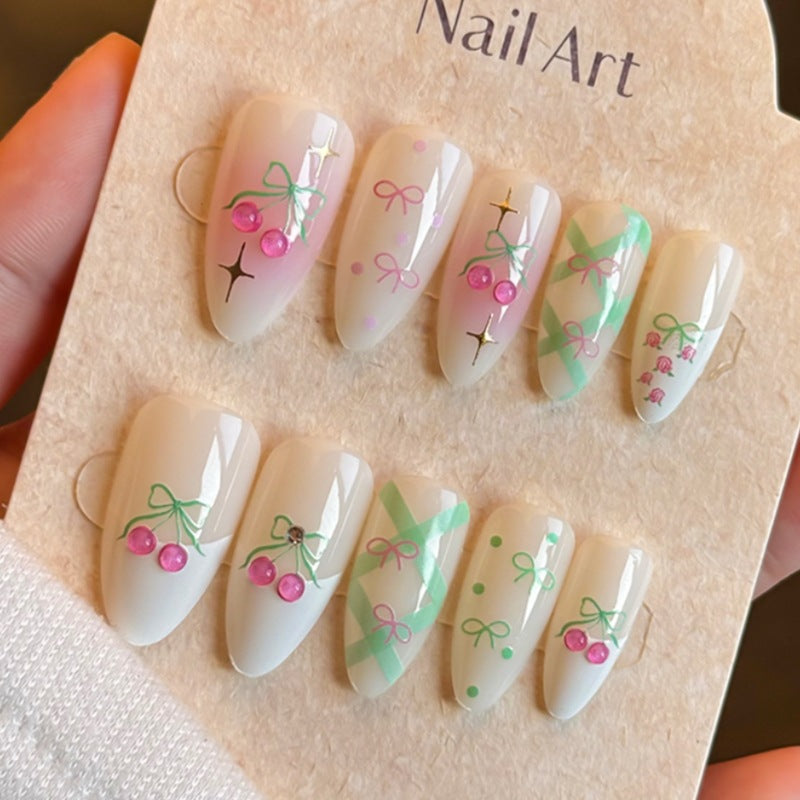 Elegantes Blumendesign Kunst Aufkleber Nagel Set Brehn