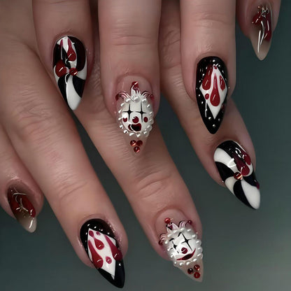 Kunstnagelset mit einzigartigen Spukmotiven Brehn