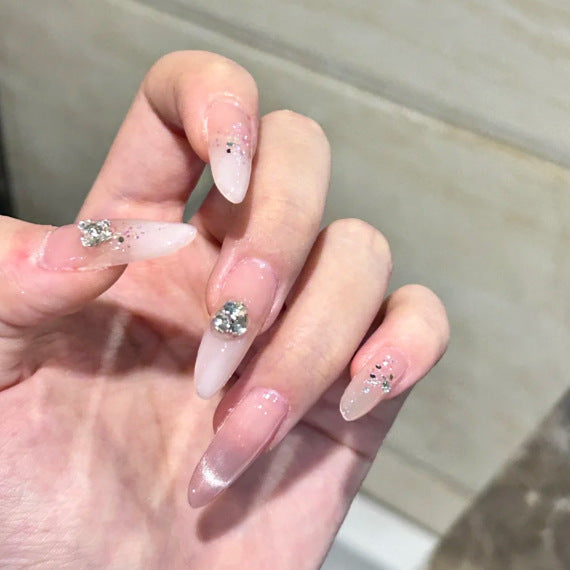 Glamouröse mit Strass verzierte Press-On Nägel Brehn 1787394764