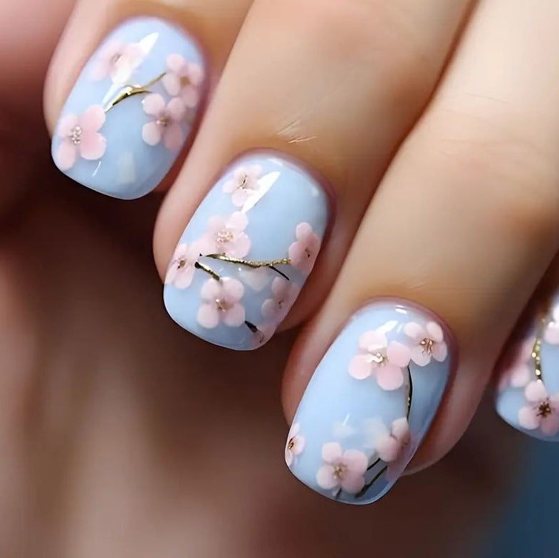 Florale Blüten Nagelkunst Verbesserungen Brehn