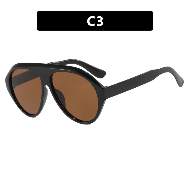 Damen oversized Sonnenbrille mit stilvollem Design und schützendem UV-Filter Brehn