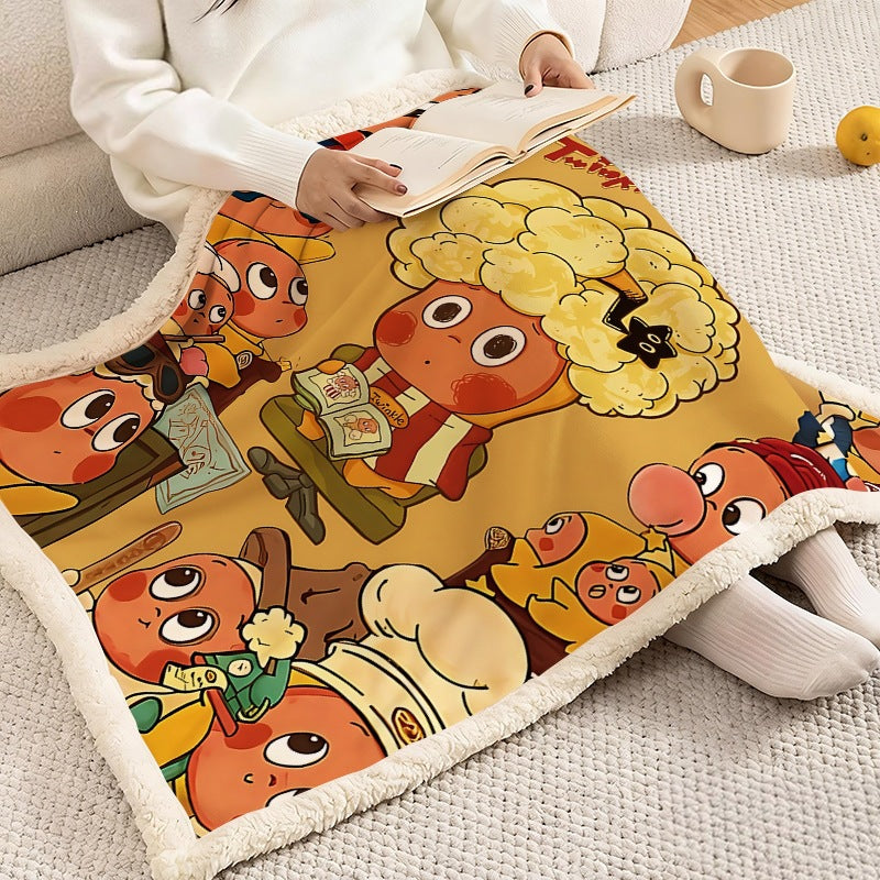 Weiche Flanell Cartoon Fleece Decke