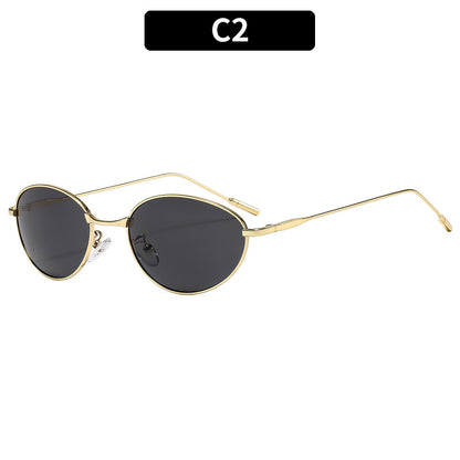 Elegante ovale Rahmenschutzbrille