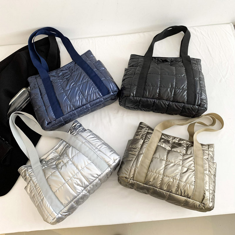 Stylische Puffer-Tote-Bag Brehn
