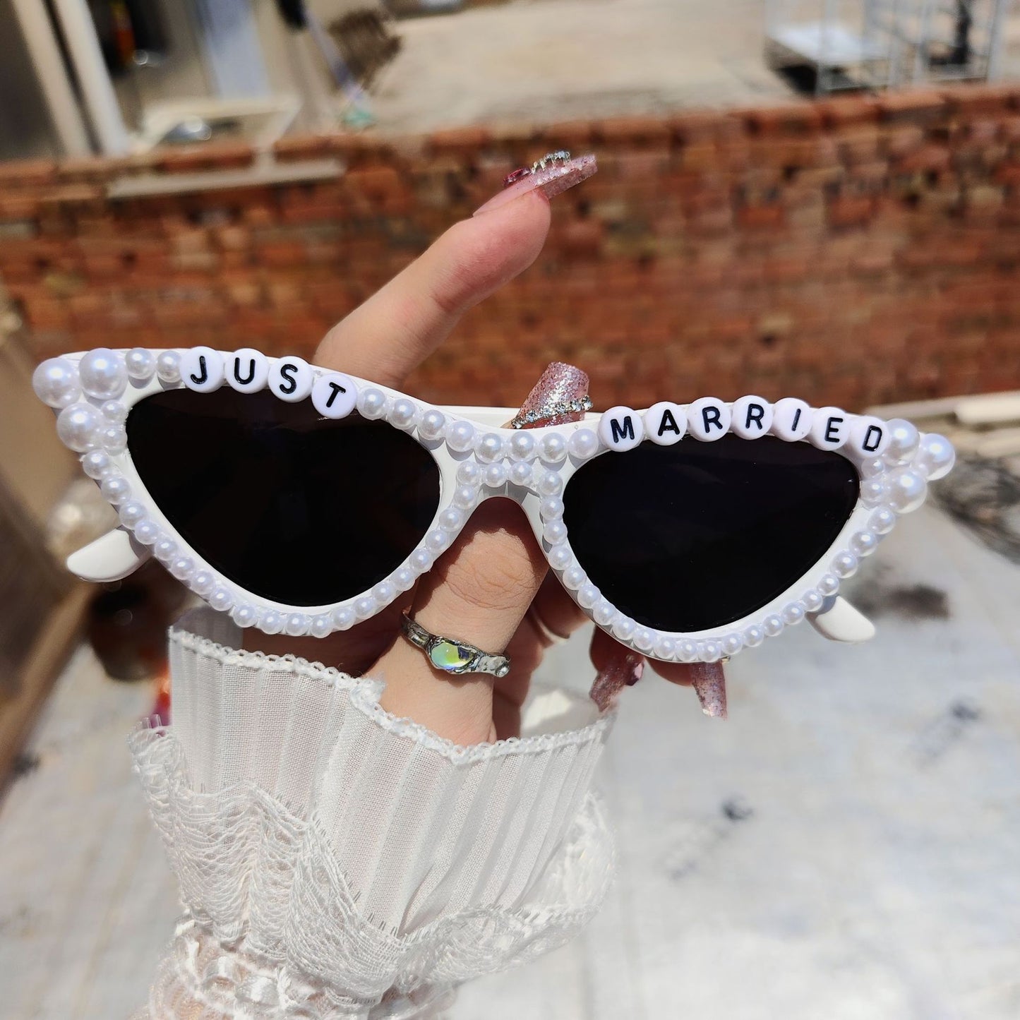 Bridal Cat-Eye Sonnenbrille Brehn