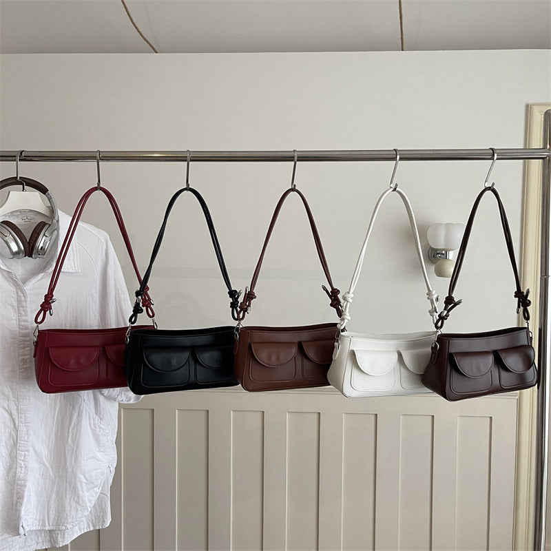 Stylische Mehrfach-Taschen Umhängetasche