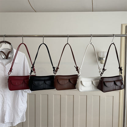 Stylische Mehrfach-Taschen Umhängetasche