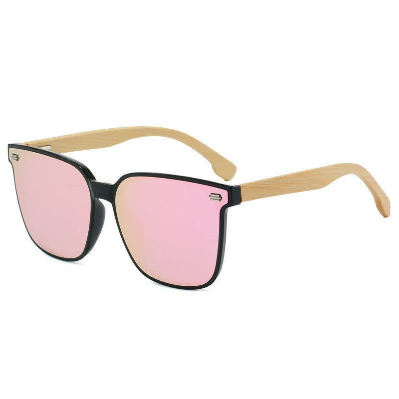 Damen Modische Sonnenbrille mit Bambusbügeln und polarisierten Gläsern Brehn