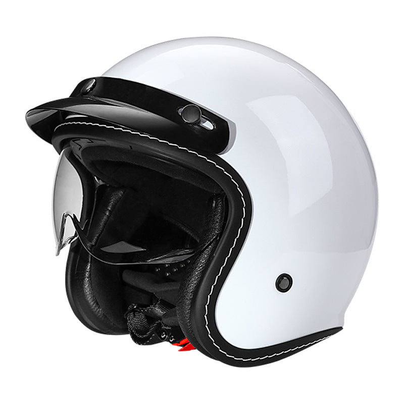 Stylischer Offene-Face Motorradhelm Brehn