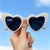 Stylische Herzrahmen-Sonnenbrille Brehn