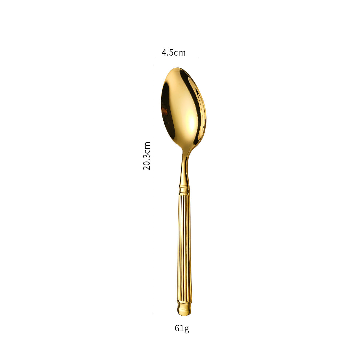 Eleganter Dessertlöffel mit Exklusivem Oberflächendesign Brehn