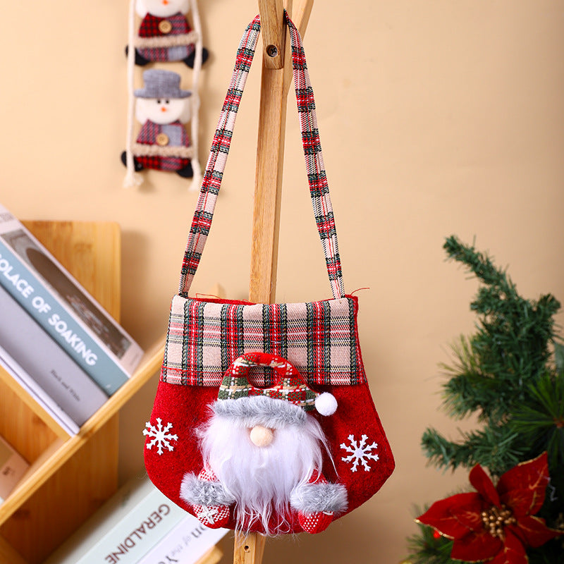 Verspielte Weihnachtsumhängetasche Brehn