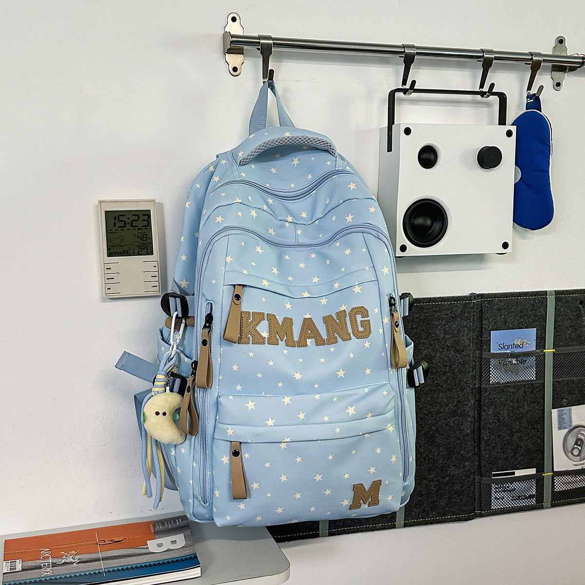 Trendiger Sternmuster-Rucksack Brehn