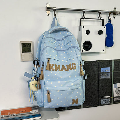Trendiger Sternmuster-Rucksack Brehn