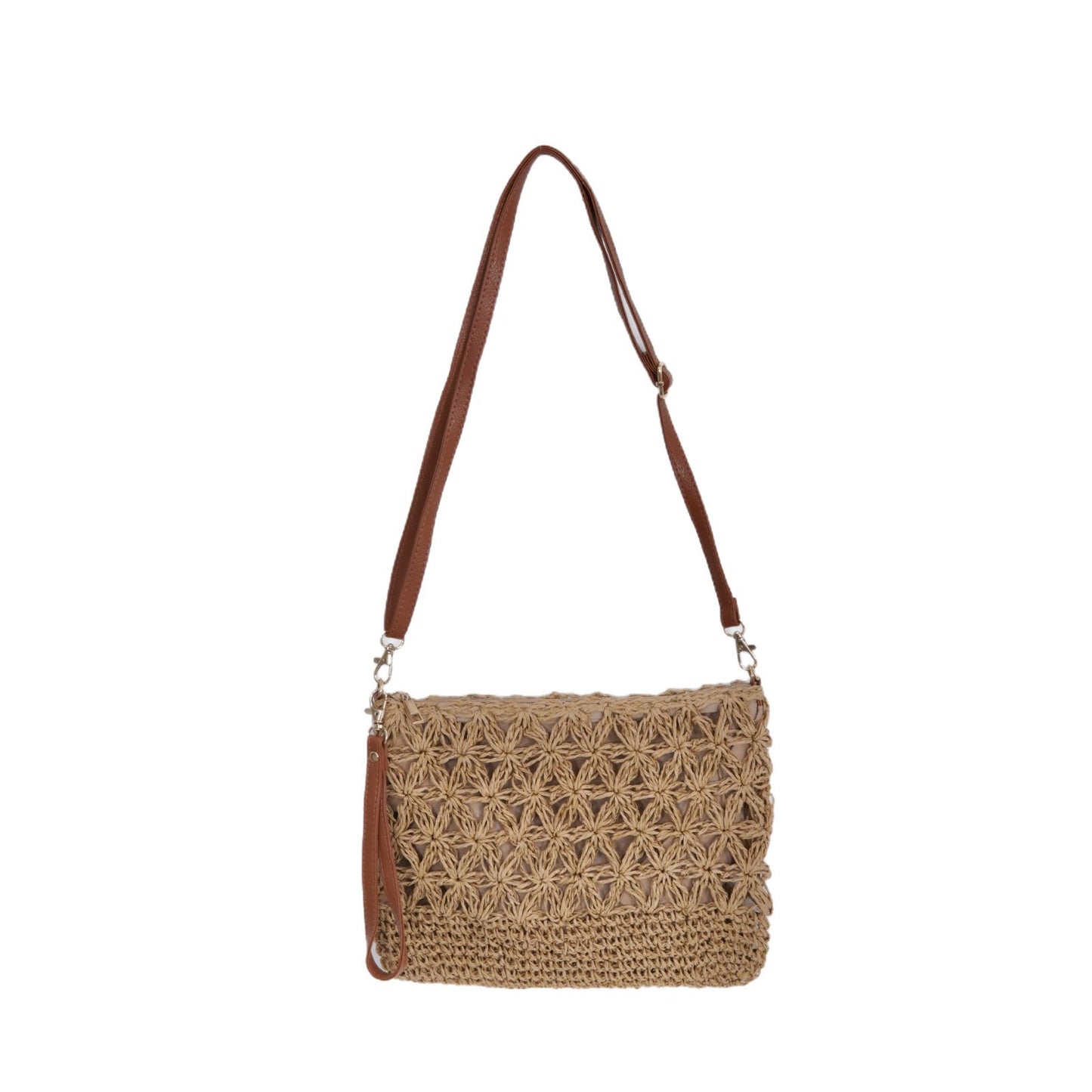 Handtasche mit Filigranem Blütenmuster Brehn