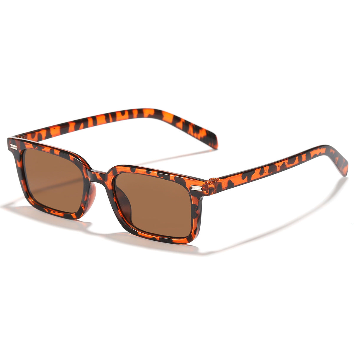 Damen elegante Sonnenbrille mit transparentem Rahmen Brehn