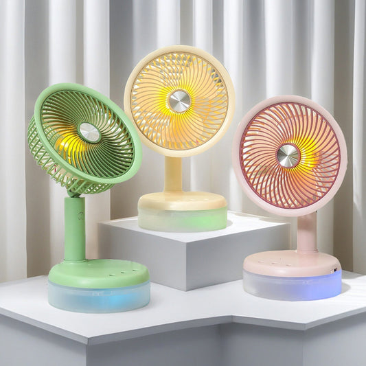 Damen Tragbarer Tischventilator mit stilvollem und flexiblem Design Brehn