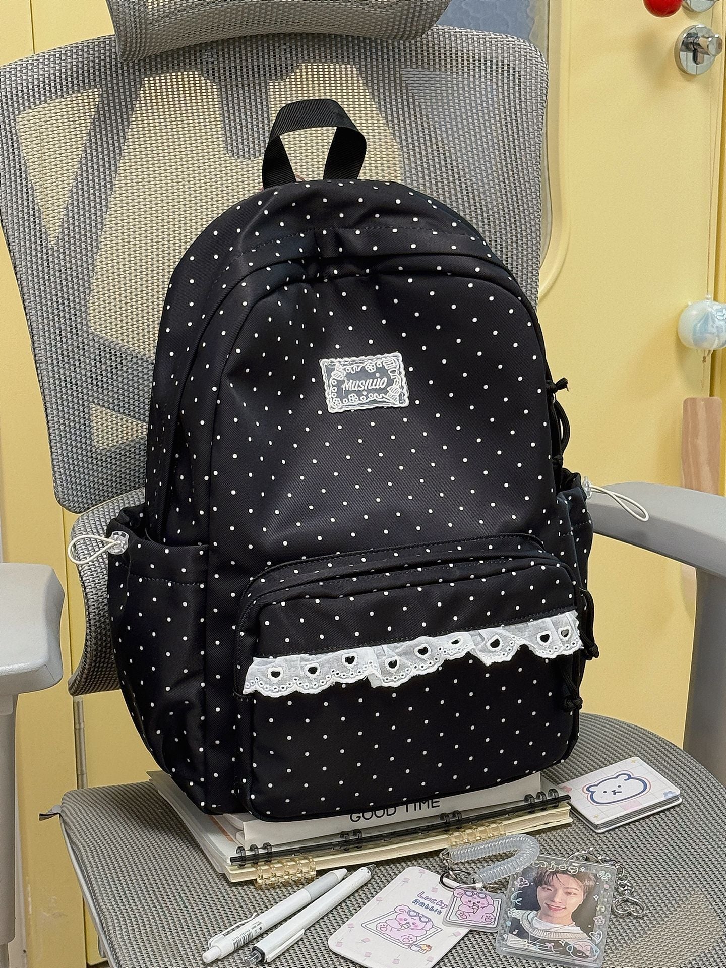 Dekorativer Schulrucksack