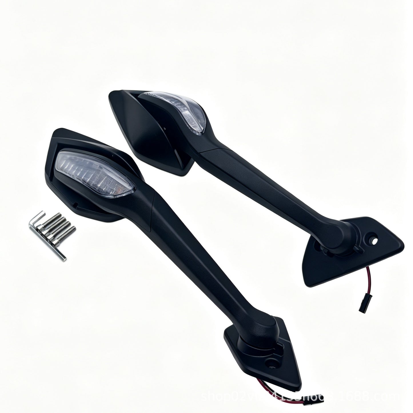 Verstellbare LED-Seiten Spiegel Brehn