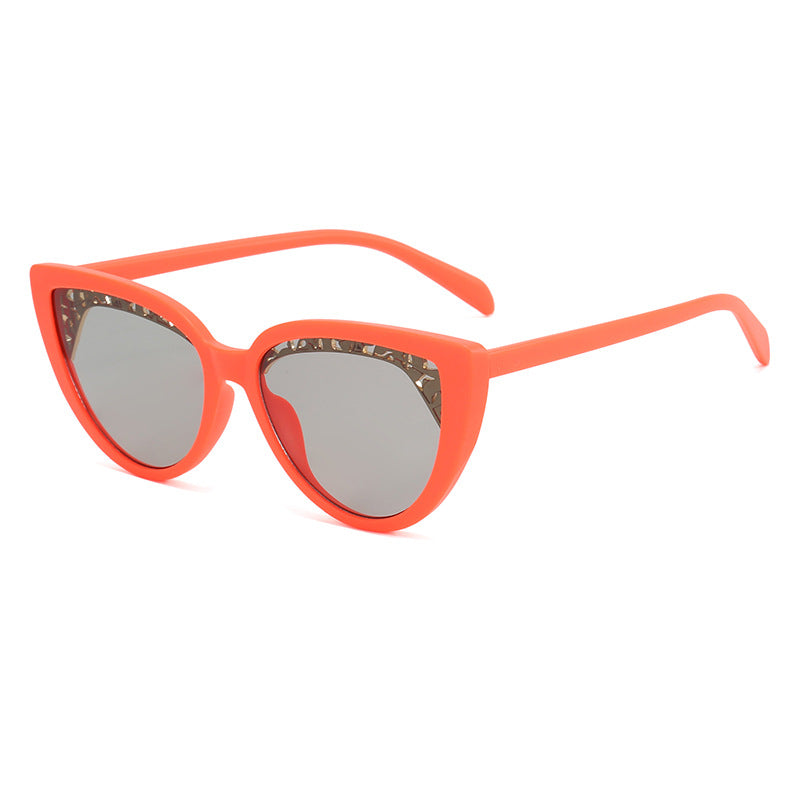 Damen glamouröse Katzenaugen Sonnenbrille Brehn