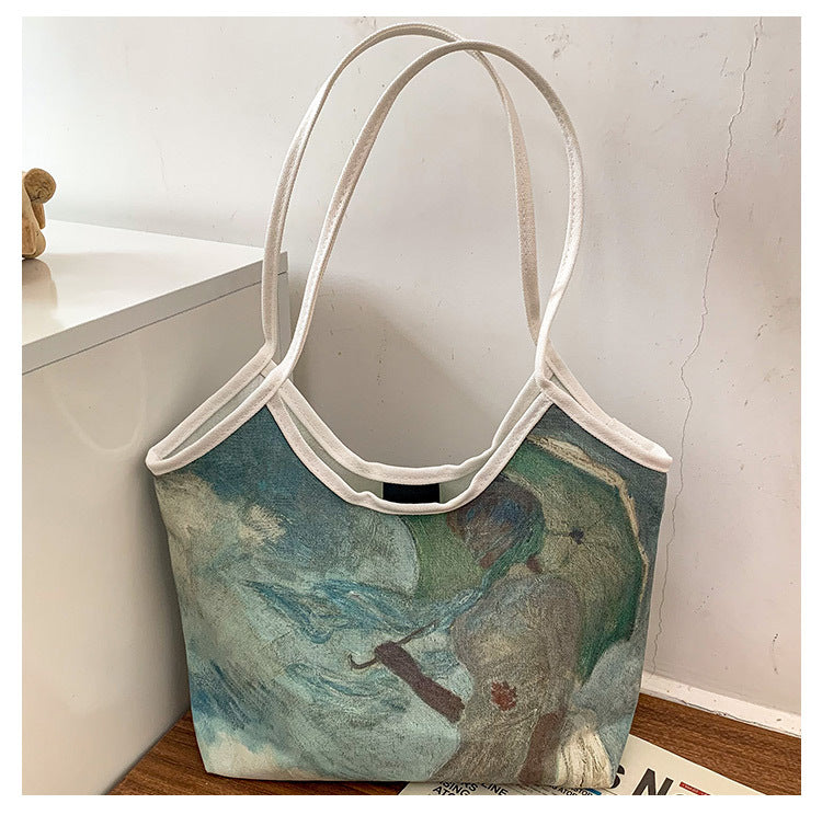 Künstlerische Drucktasche