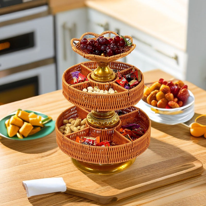 Etagere für Snacks und Früchte Brehn