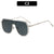 Futuristische geometrische Schild-Sonnenbrille