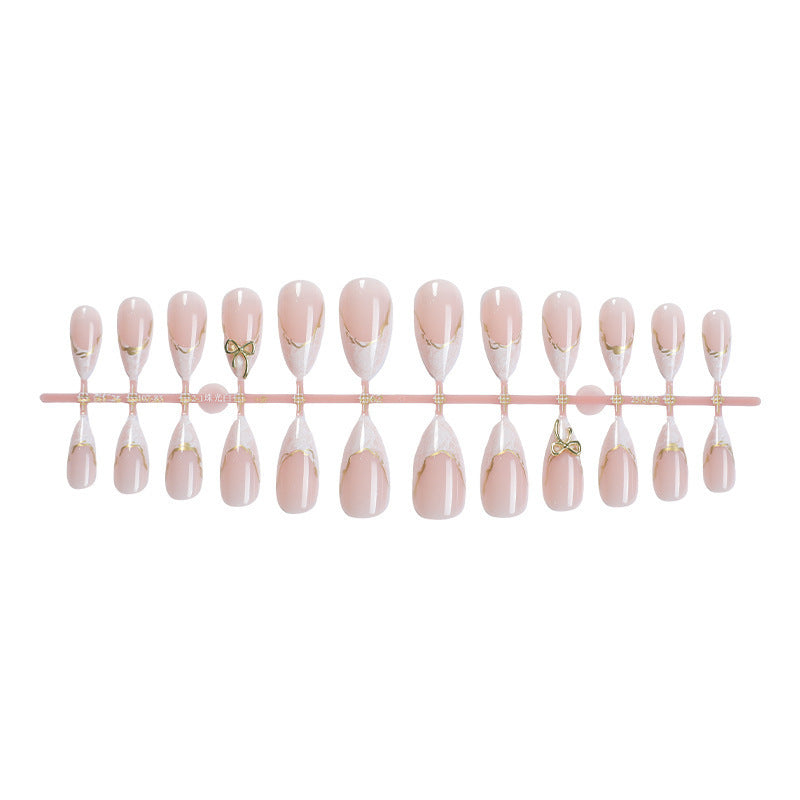 Elegante sculptierte Press-On-Nagelspitzen Brehn