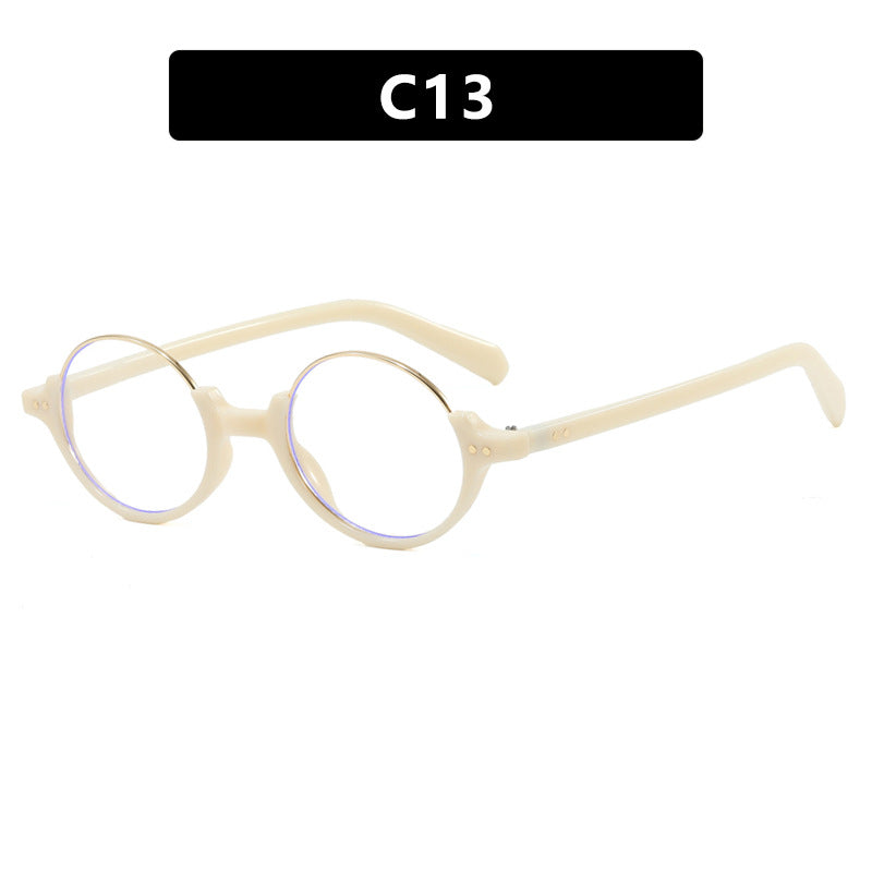 Damen runde Sonnenbrille mit elegantem Kunststoffrahmen Brehn