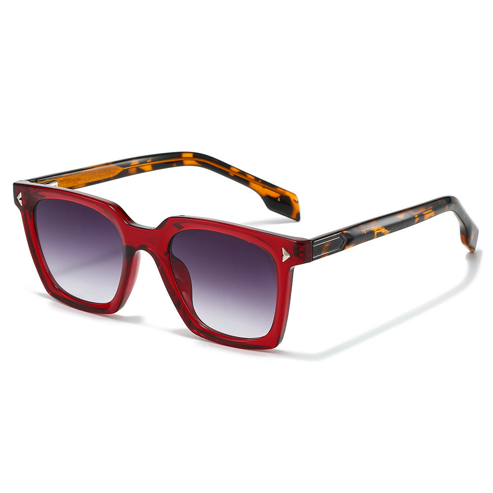 Retro-inspirierte übergroße geometrische Sonnenbrille Brehn