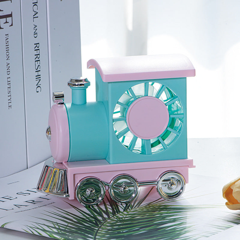 Damen kreativer Tischventilator im Zugdesign Brehn