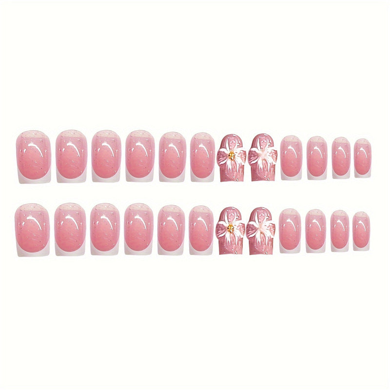 Elegantes Press-On Nagelkunst-Set Brehn