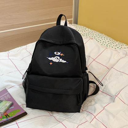 Trendige bestickte Rucksack Brehn