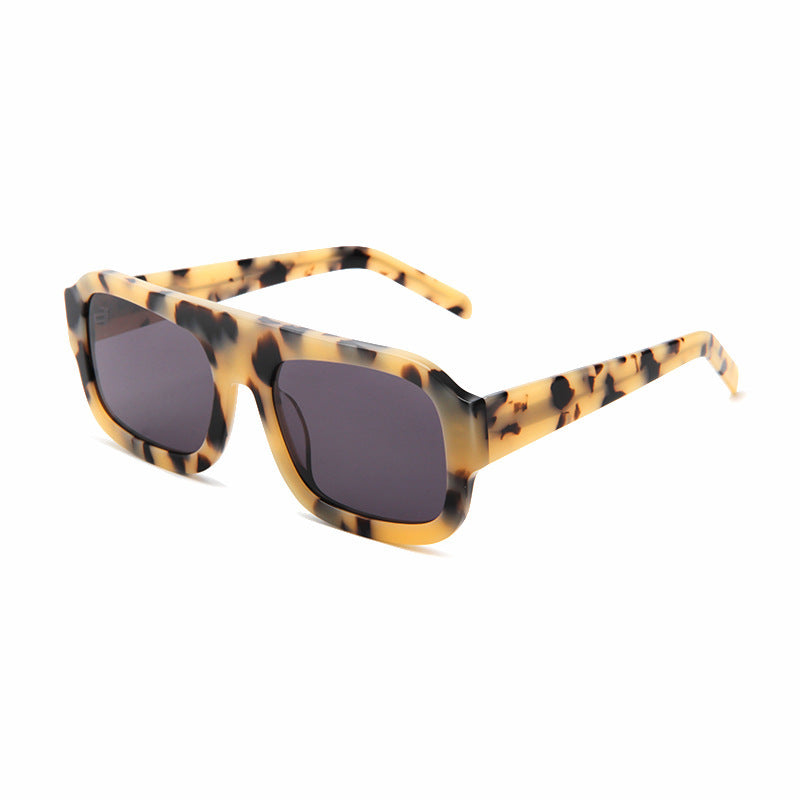 Damen quadratische Sonnenbrille aus hochwertigem Kunststoff mit polarisierenden Gläsern Brehn