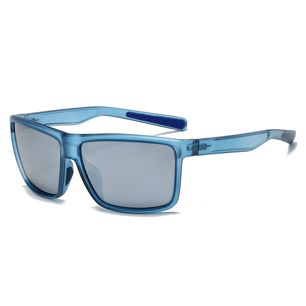 Herren Sportliche Sonnenbrille mit hochreflektierenden Gläsern und elastischem Rahmen Brehn