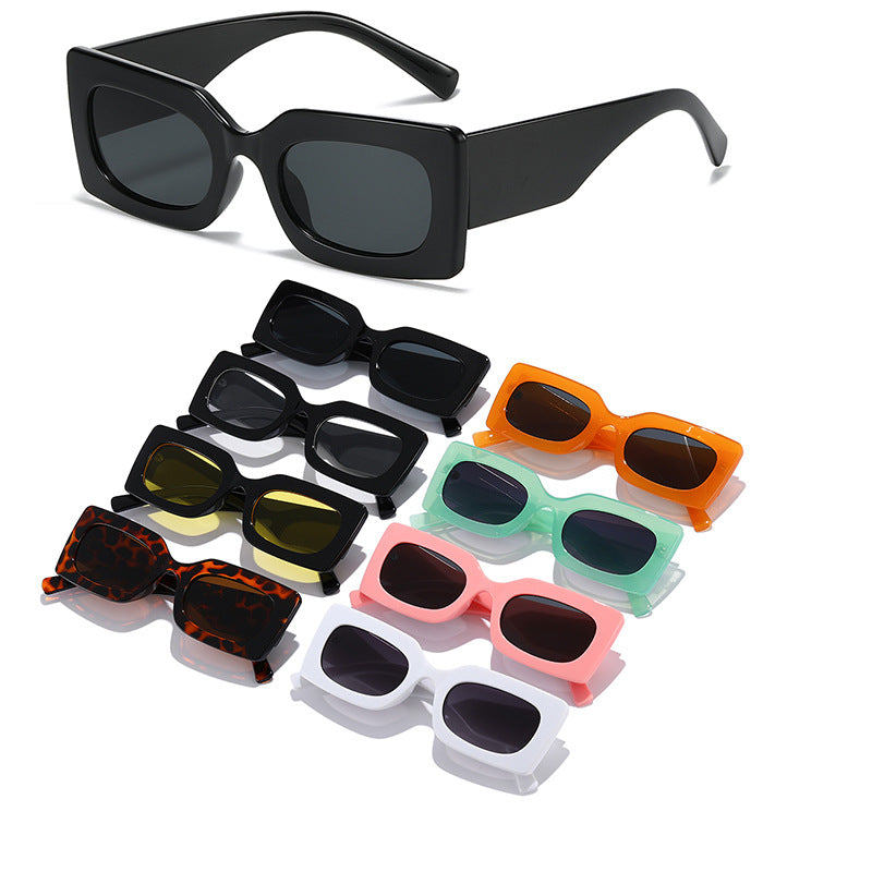 Damen Fashion-Sonnenbrille im modernen Quadrat-Design Brehn