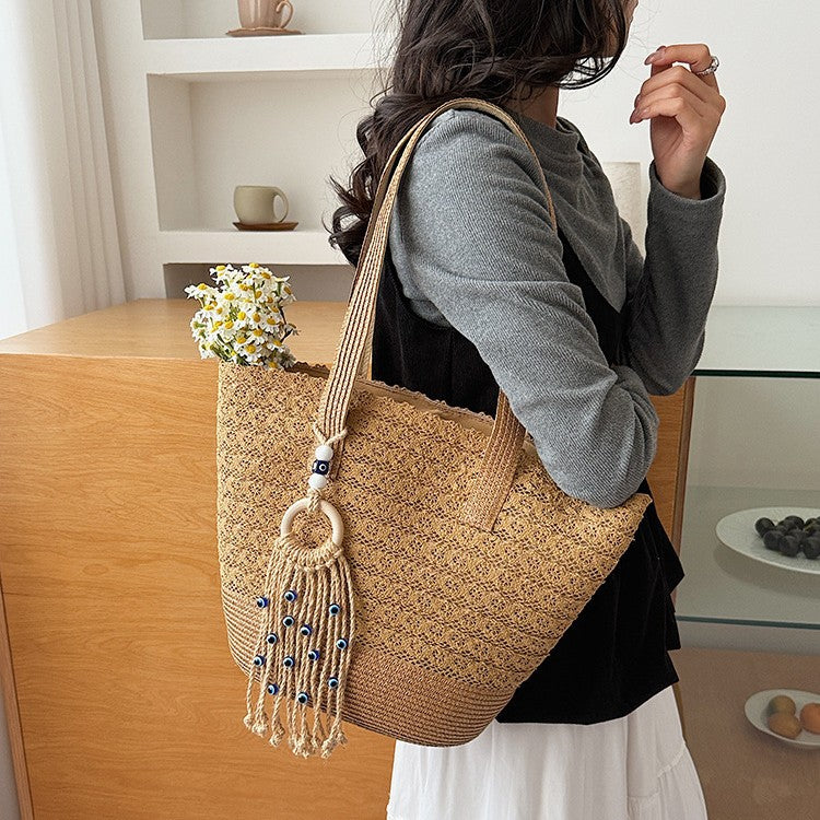 Handgefertigter ven Strandtasche Brehn