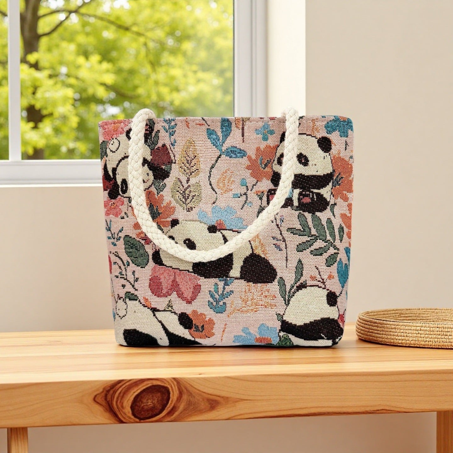 Trendige Kunsthandwerkliche Baumwolltasche Brehn