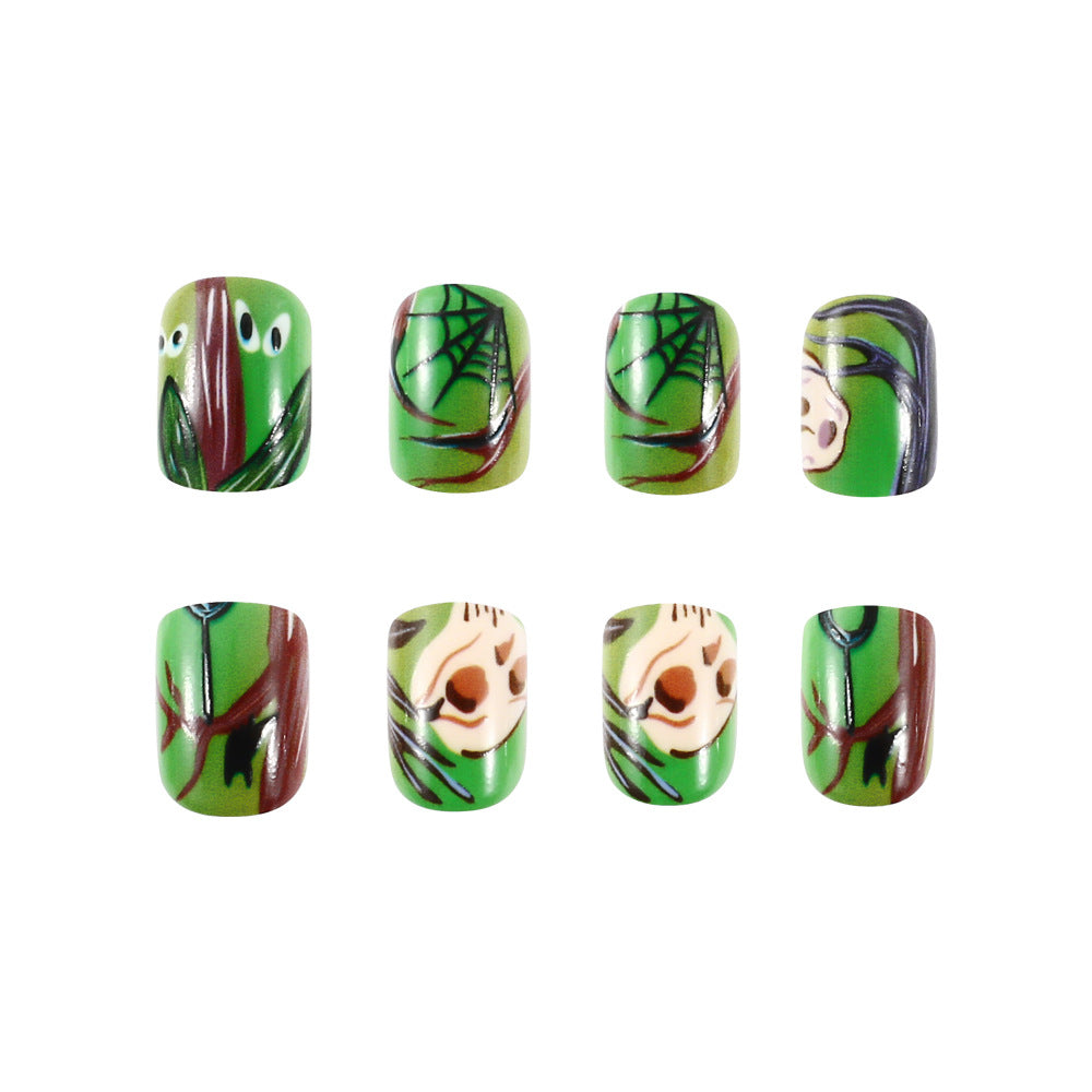 Künstlerisches Botanisches Nail Art Design Brehn