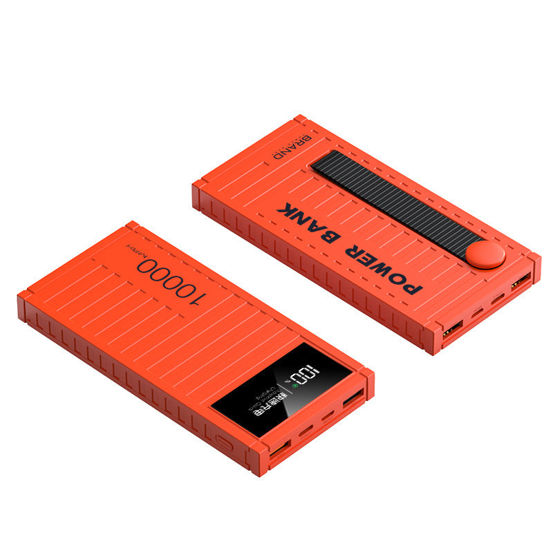 Tragbare Solar Powerbank mit Digitaler Anzeige und Schnellladung Brehn