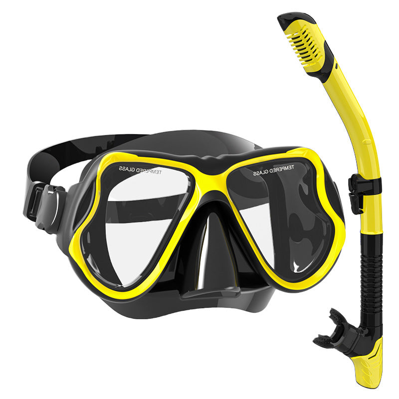 Premium Tauchmaske mit Weichem Silikonrand und Anti-Beschlag-Technologie Brehn