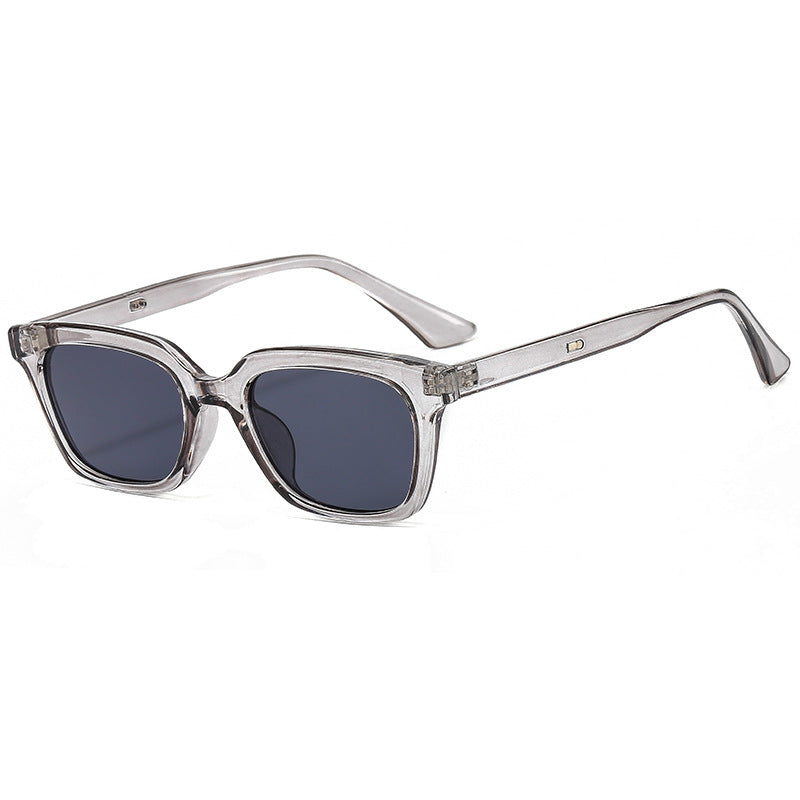 Damen trendige Sonnenbrille mit breitem, eckigem Rahmen Brehn