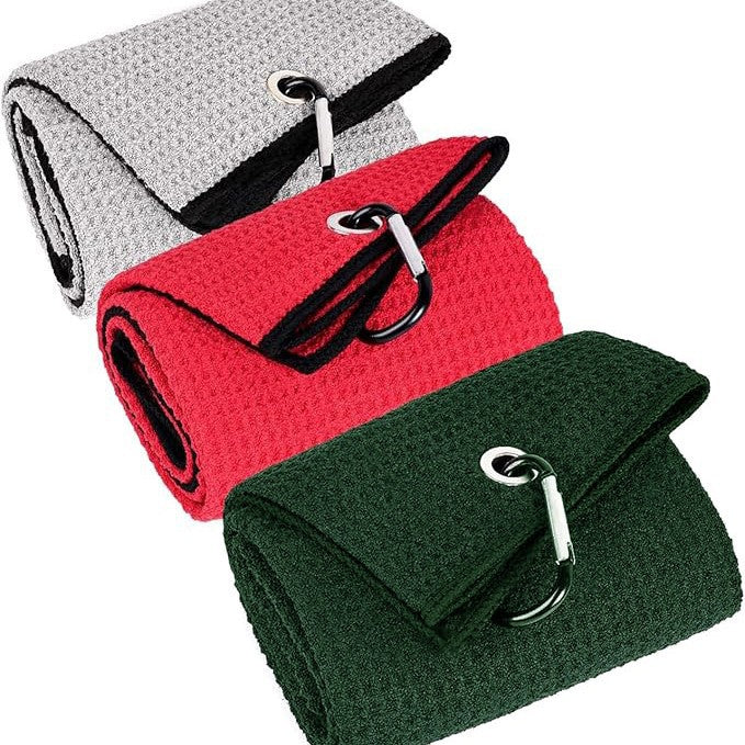 multifunktionales Mikrofaser-Handtuch mit Karabiner Brehn