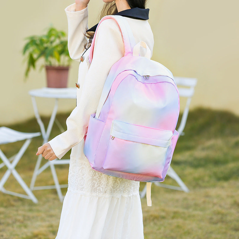 Stylische Kuhflecken-Rucksack- und Zubehörset Brehn