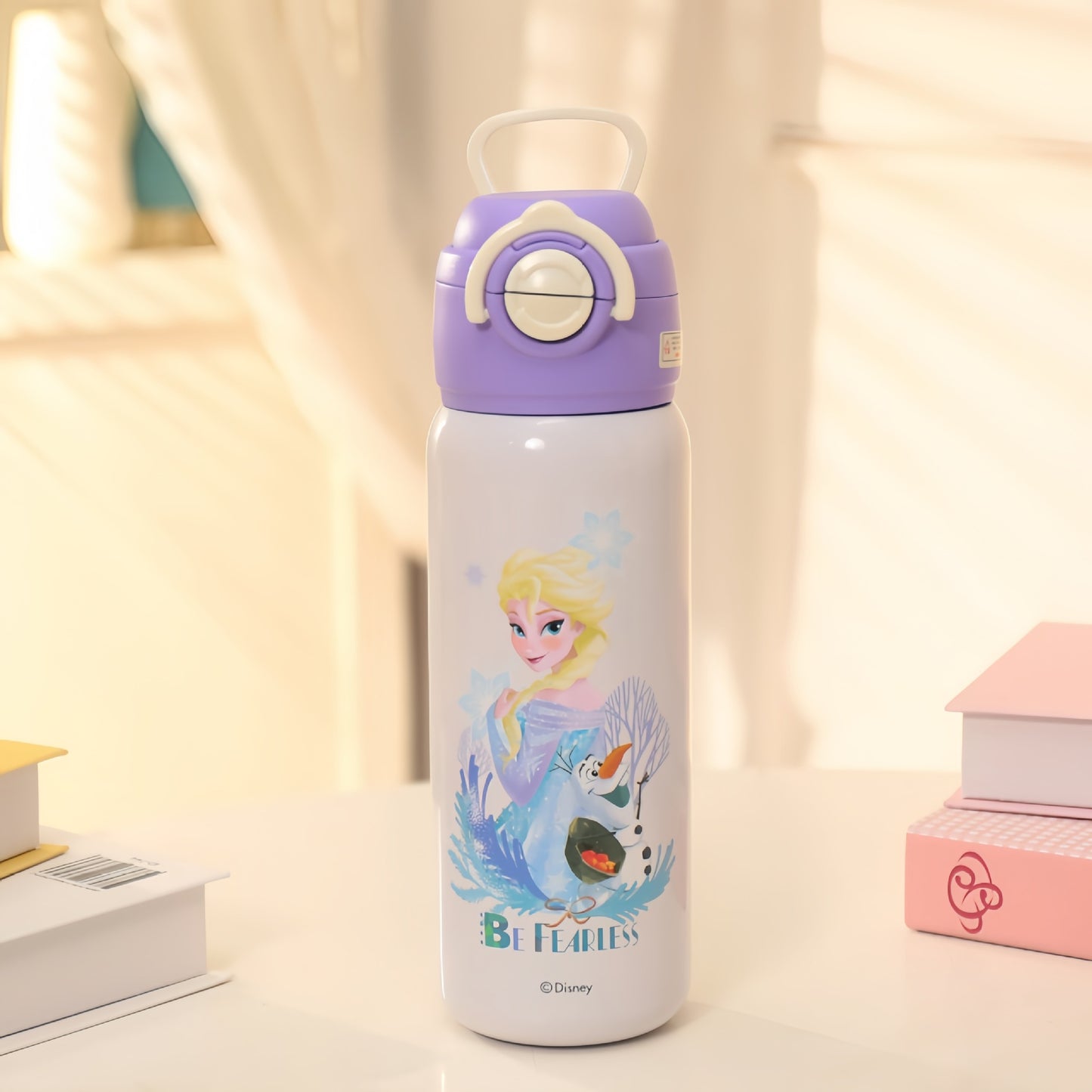 Isolierte Trinkflasche mit Fröhlichem Dinosaurier-Motiv Brehn