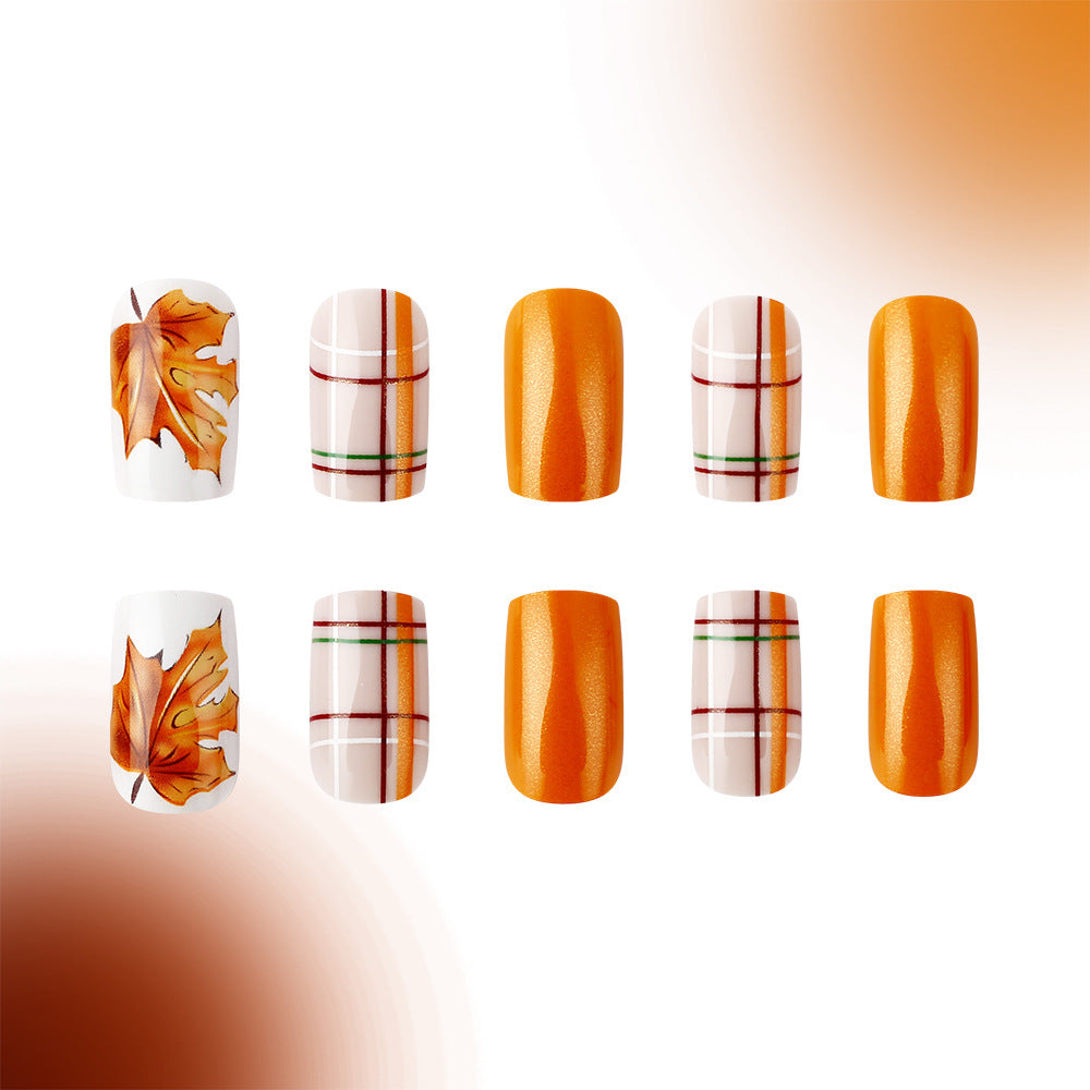 Herbst-inspiriertes Nagelkunstset Brehn