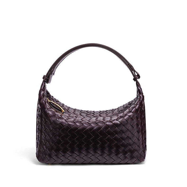 Gewebte Leder-Handtasche Brehn