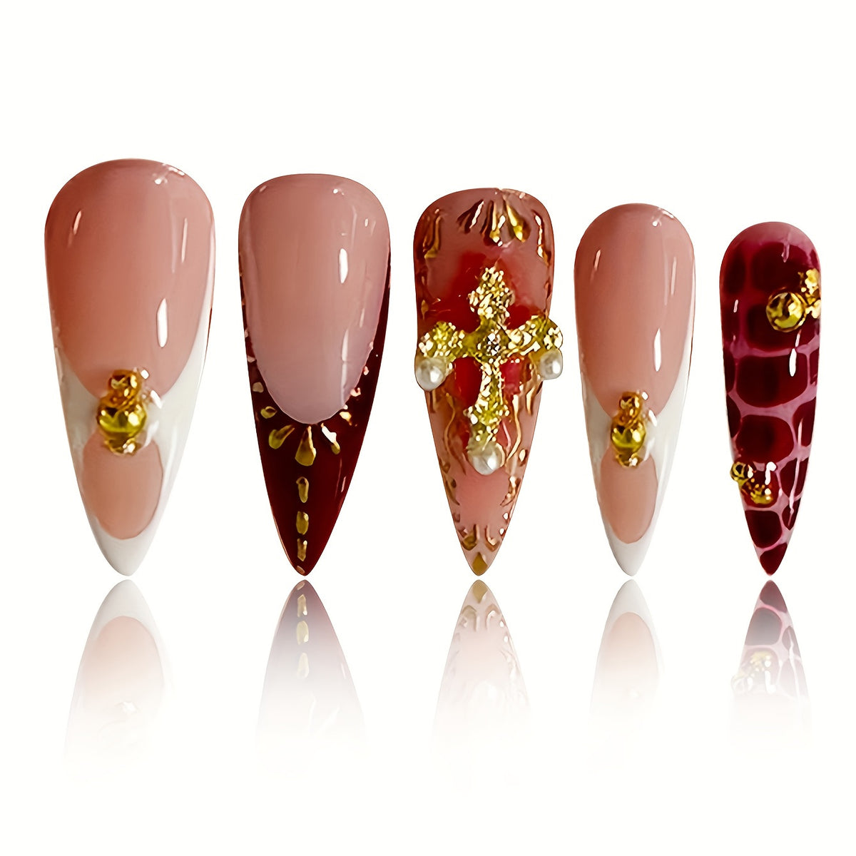 Elegante Sculpted Nagelverlängerungen Brehn